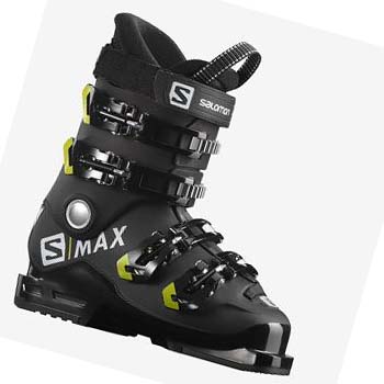 Salomon S/MAX 60 RT Síbakancs Gyerek Fekete Zöld | HU 3618WNB